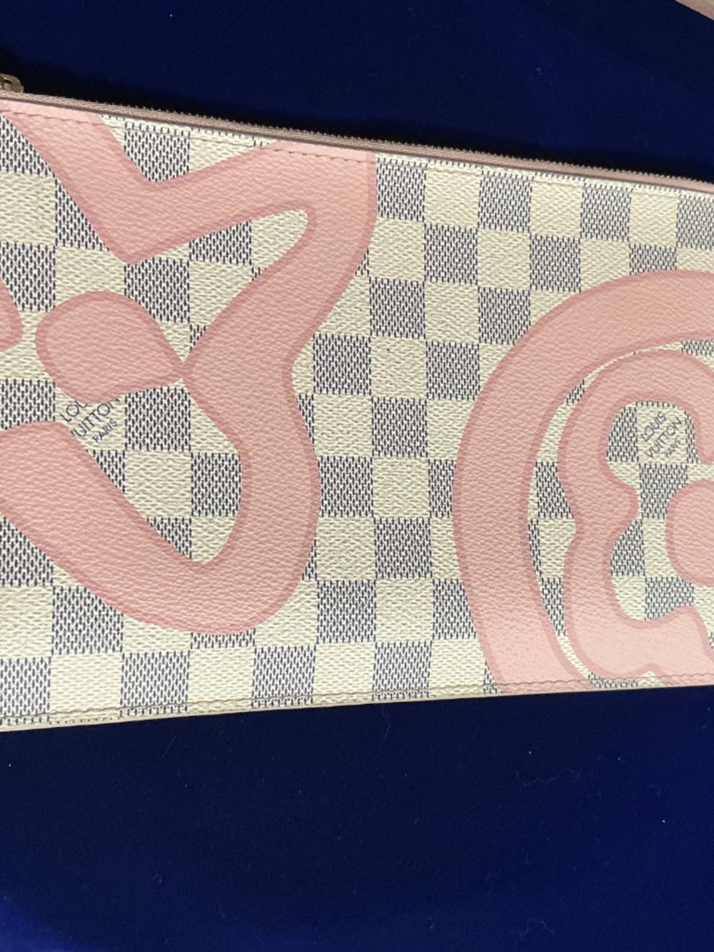 ✨Special edition Authentic Louis Vuitton Damier Azur Tahitienne Neverfull MM - Picture 3 of 16